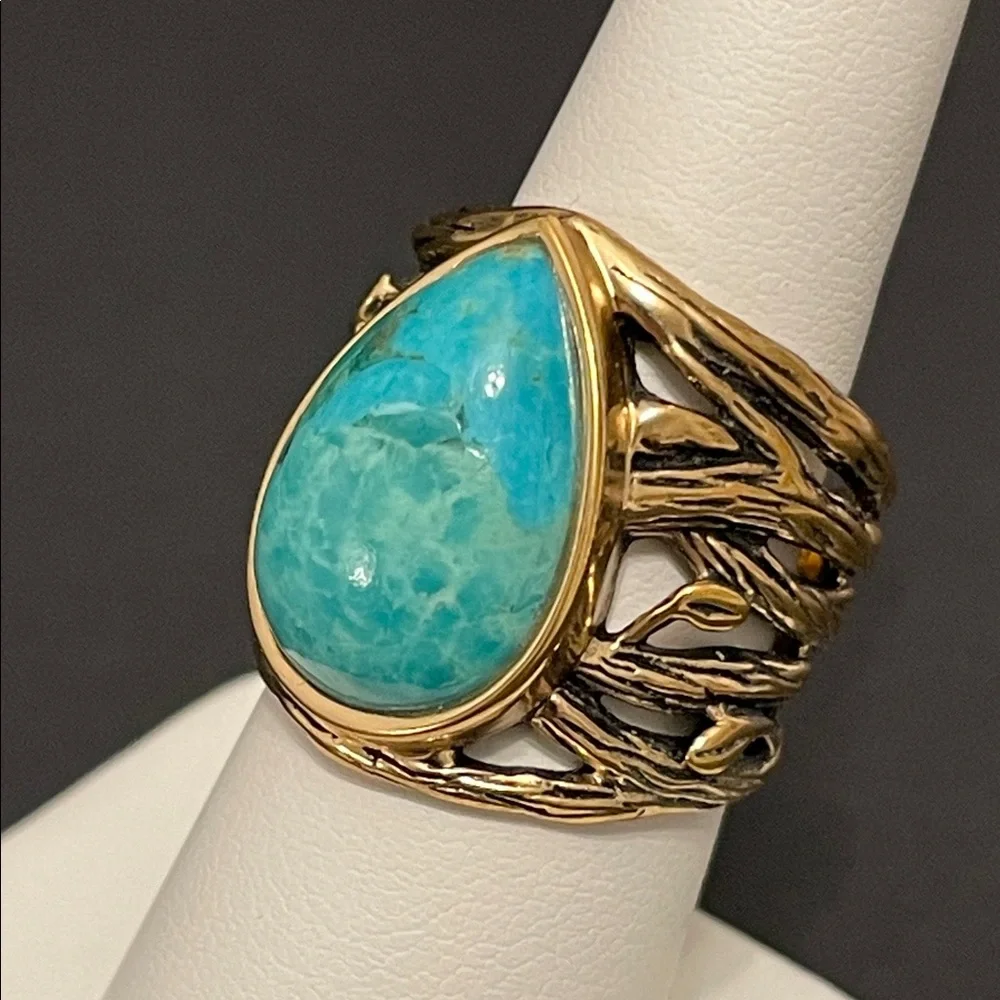 Vintage Barse Turquoise Ring - Picture 6 of 16